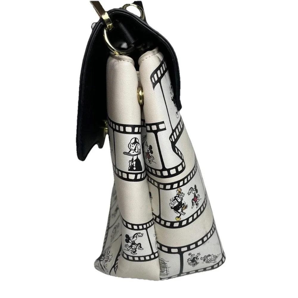 Her Universe Disney 100 Mickey Mouse And Friends Film Reel Satchel‎ Bag Purse
